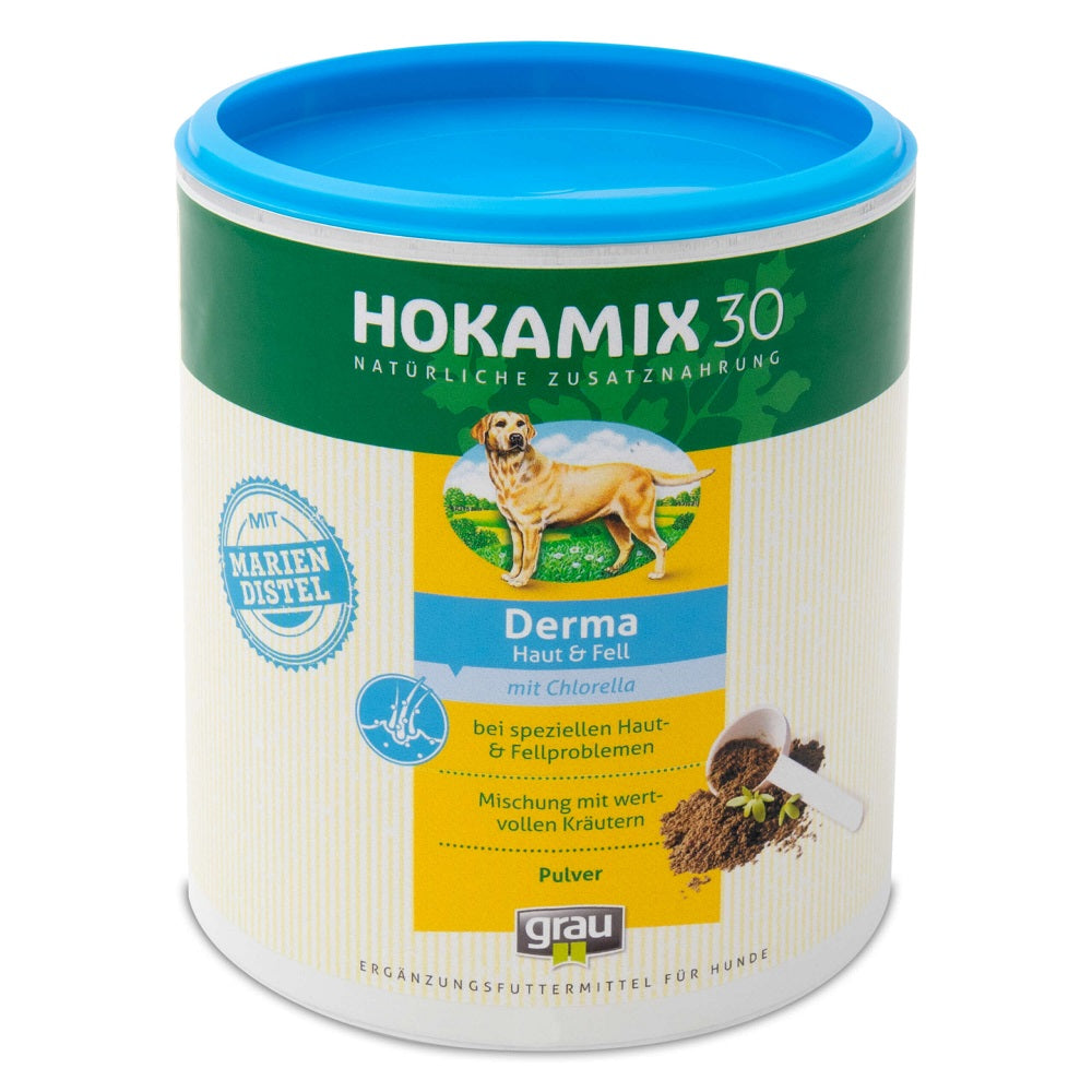 Grau Hokamix30 Derma Συμπλήρωμα Διατροφής για Αλλεργίες, Δερματικά Σκύλου 350gr