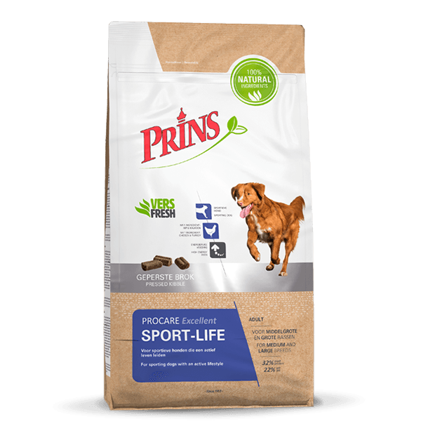 Prins Procare Sport-Life Excellent Ψυχρής Έκθλιψης Ξηρά Τροφή Σκύλου 3kg
