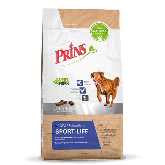 Prins Procare Sport-Life Excellent Ψυχρής Έκθλιψης Ξηρά Τροφή Σκύλου 3kg