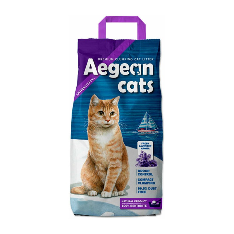 AEGEAN CATS Lavender 10KG