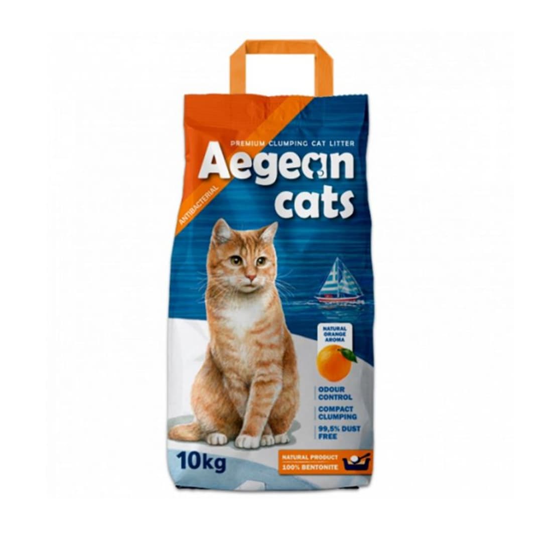 AEGEAN CATS Orange 10KG