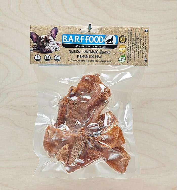 Barffood Αποξηραμένος Πατσάς Αρνιού Λιχουδιές Σκύλου 100γρ