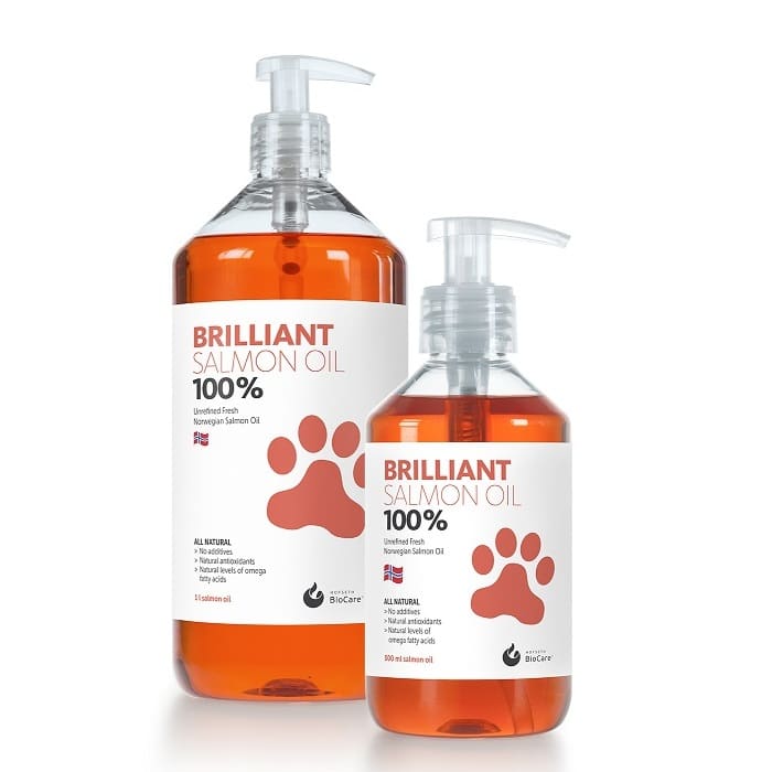 Brilliant Λάδι Σολομού Νορβηγίας για Σκύλους και Γάτες 1lt