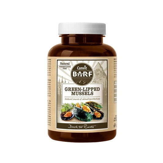 Canvit Barf Green Lipped Mussel Συμπλήρωμα Διατροφής Σκύλου με Πράσινο Χειλικό Μύδι 180γρ