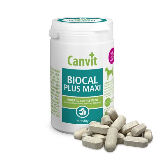 Canvit Biocal Plus Maxi Συμπλήρωμα Διατροφής για Αρθρώσεις Μεγαλόσωμου Σκύλου 230γρ