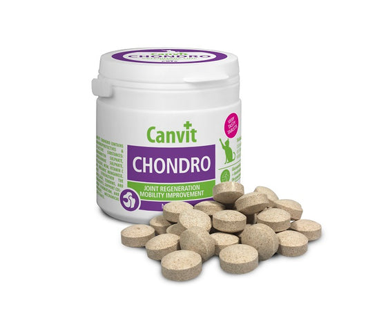 Canvit Chondro Cat Βιταμίνες για Υγιείς Αρθρώσεις, Τένοντες, Χόνδρους Γάτας 90tabs