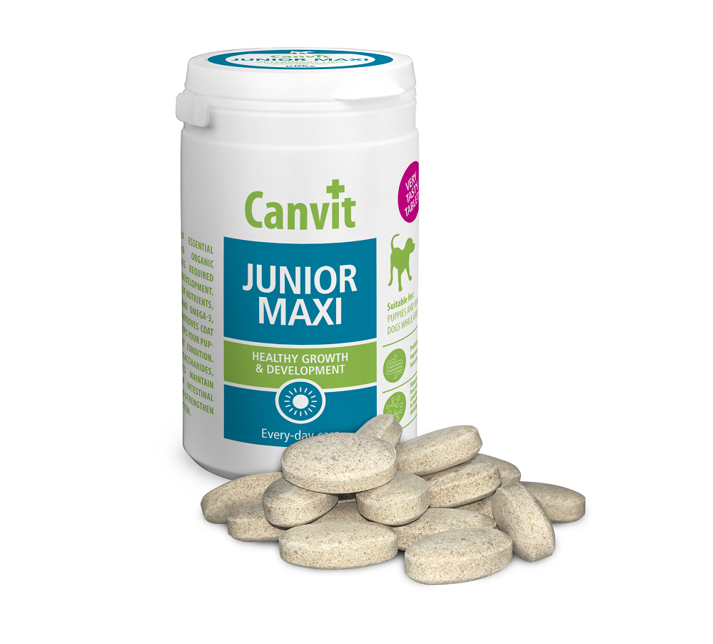 Canvit Junior Maxi Συμπλήρωμα Διατροφής για Ανοσοποιητικό Σκύλου 230γρ