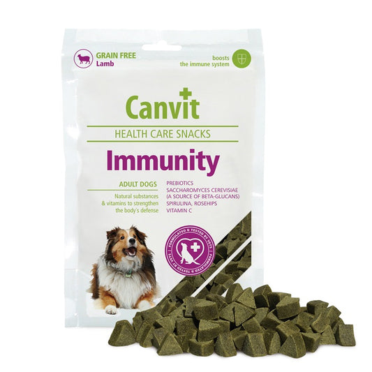 Canvit Snacks Adult Dog Immunity Λιχουδιές Σκύλου για Ενίσχυση Ανοσοποιητικού 200γρ