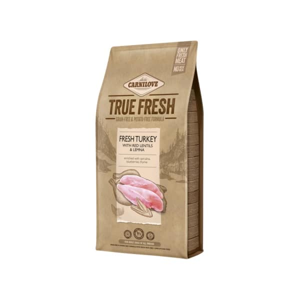 Carnilove True Fresh Adult Turkey Ξηρά Τροφή Ενήλικου Σκύλου με Φρέσκο Κρέας Γαλοπούλας 11,4kg