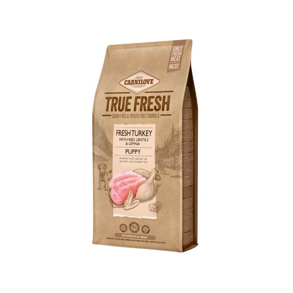 Carnilove True Fresh Puppy Turkey Ξηρά Τροφή Για Κουτάβια με Φρέσκο Κρέας Γαλοπούλας 11,4kg
