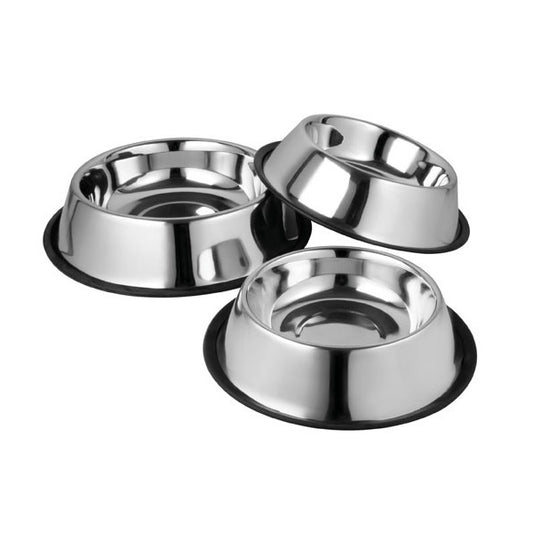 Pet Camelot Ανοξείδωτο Μπωλ Σκύλου με Αντιολισθητική Βάση 1800ml