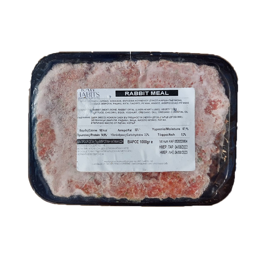 Raw Habits Special Υποαλλεργική Barf Τροφή Σκύλου Φρέσκο Κουνέλι 500γρ