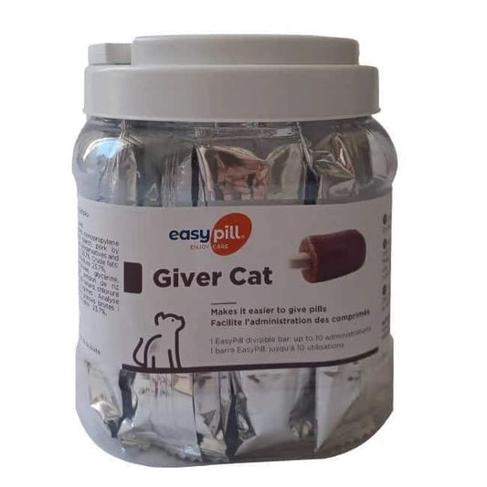 Easypill Giver Cat Μαλακή Μασώμενη Λιχουδιά Γάτας για Χορήγηση Χαπιών, Σκόνης, Υγρών 10γρ
