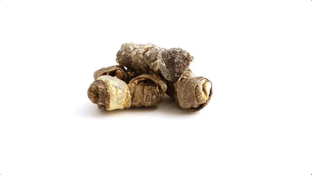 Fish4dogs Dental Sea Jerky Fish Knots Αποξηραμένες Λιχουδιές Σκύλου από Δέρμα Ψαριού 100gr