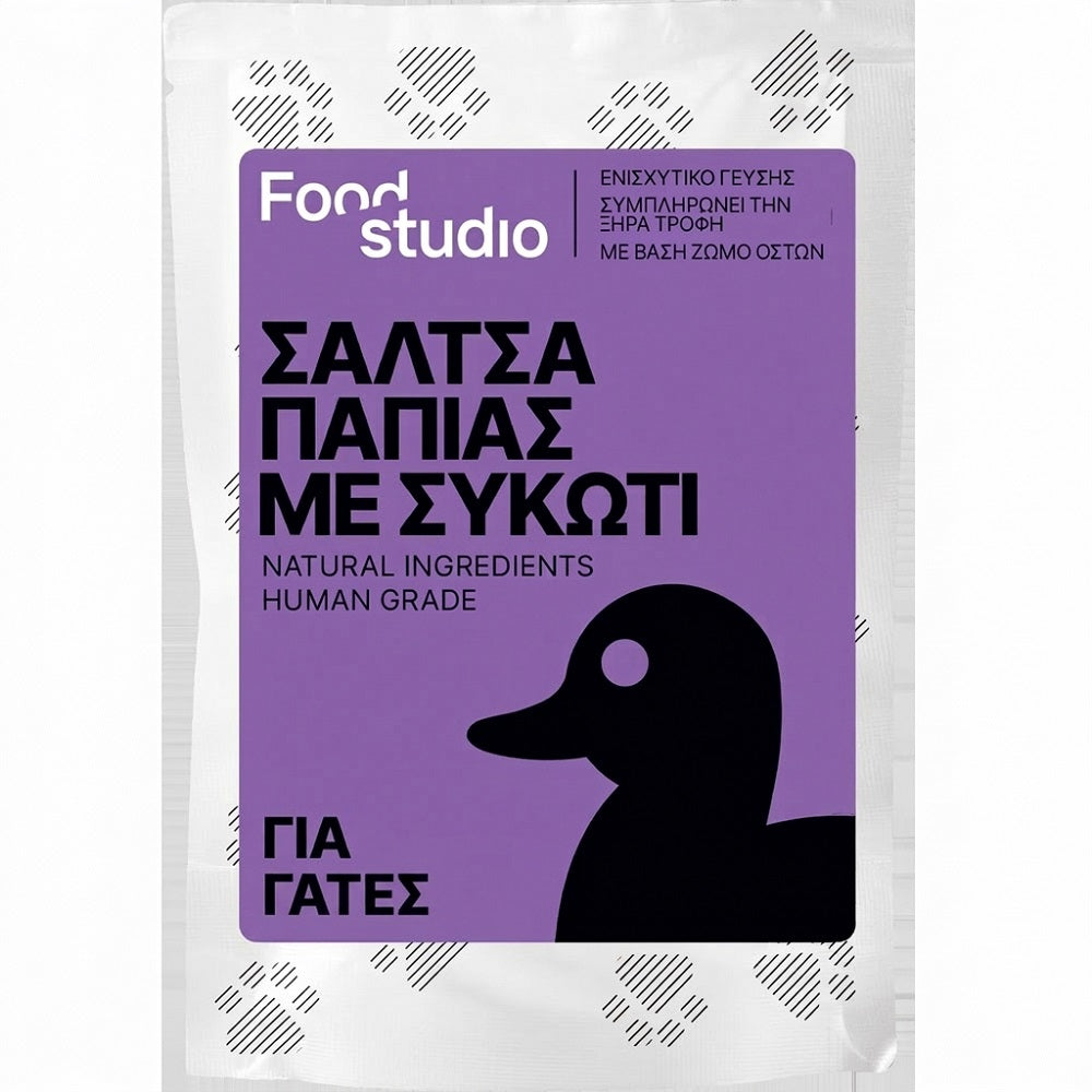 Food Studio Σάλτσα Πάπιας με Συκώτι Για Γάτες 100ml