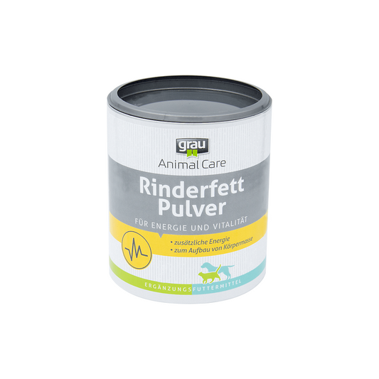 Grau Beef Fat Powder Συμπλήρωμα Σκύλου, Γάτας για Τρίχωμα, Γευστικότητα 200gr