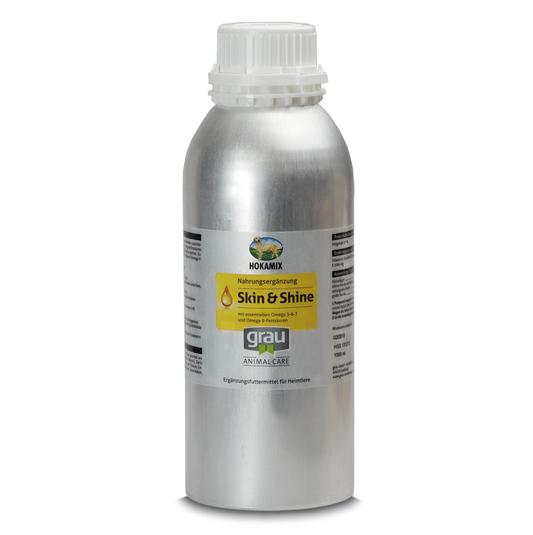 Grau Hokamix Skin & Shine Συμπλήρωμα Σκύλου με Ω-3, Ω-6, Ω-7, Ω-9 Λιπαρά 1lt