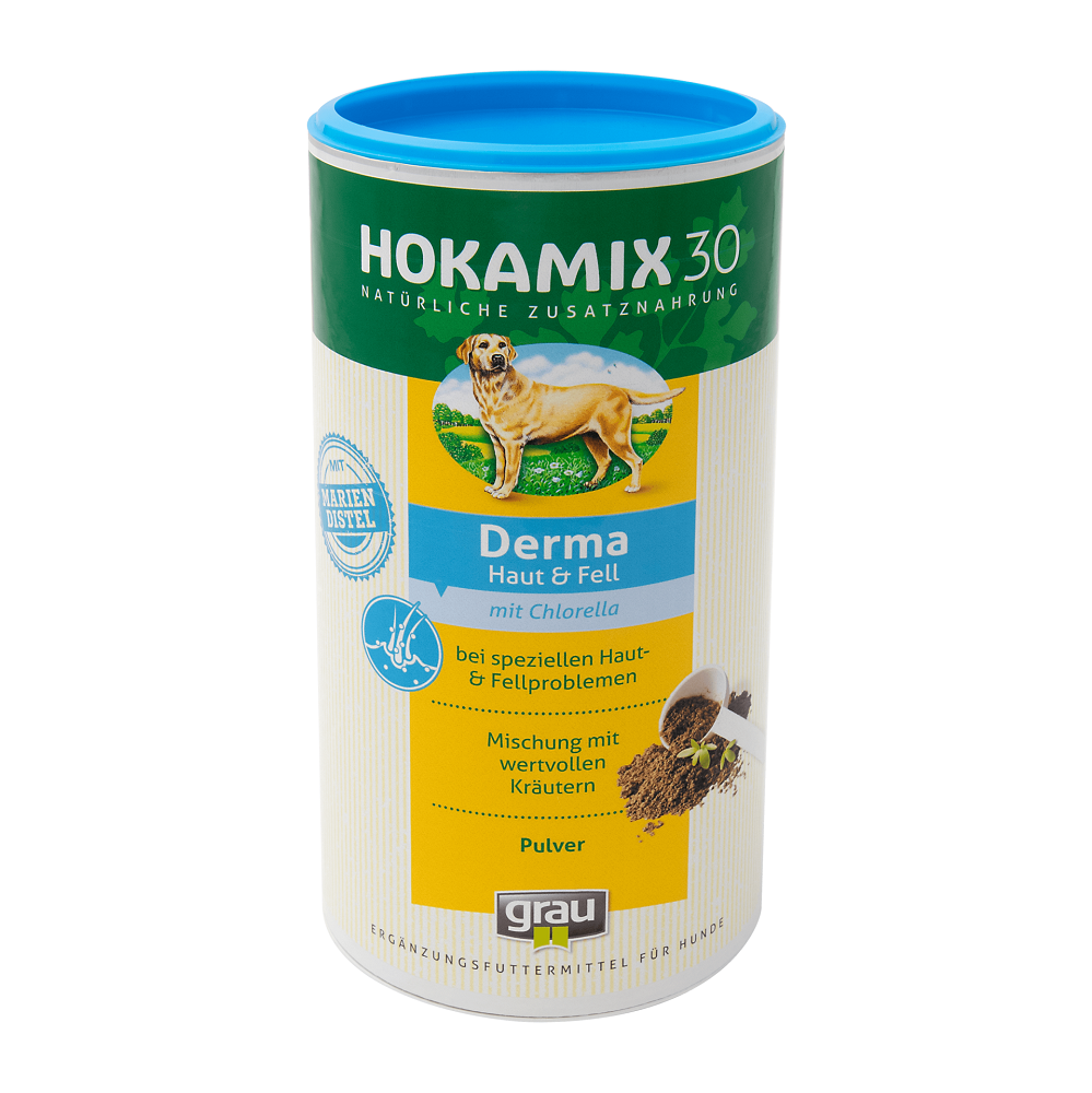 Grau Hokamix30 Derma Συμπλήρωμα Διατροφής για Αλλεργίες, Δερματικά Σκύλου 750gr