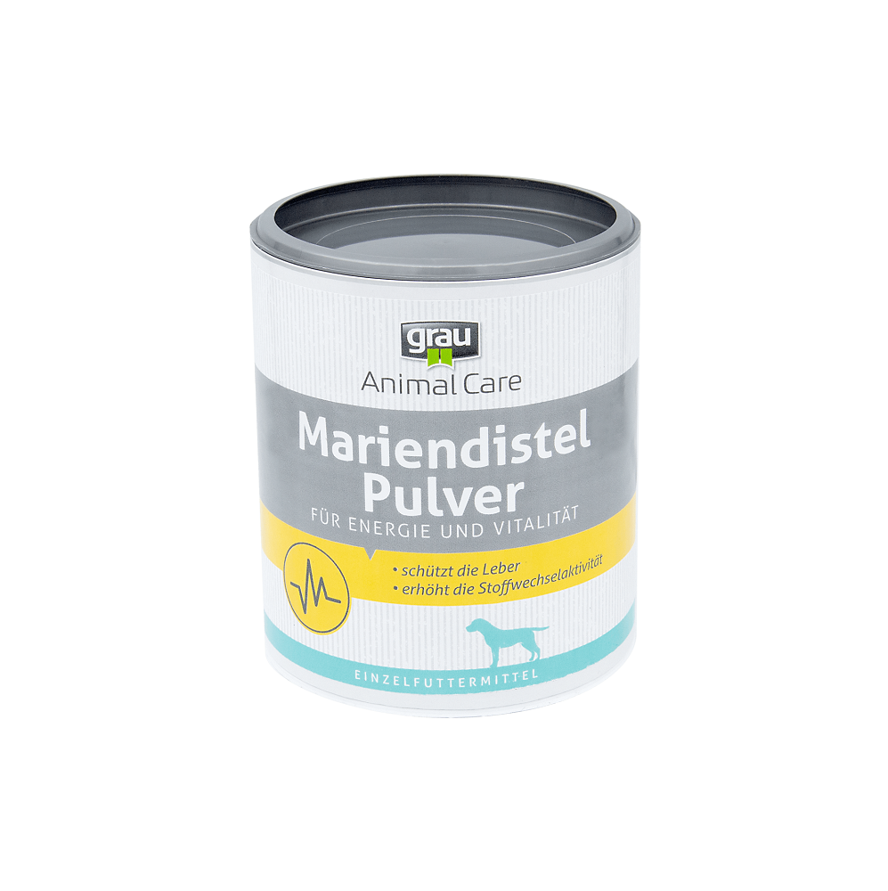 Grau Milk Thistle Συμπλήρωμα Σκύλου με Γαϊδουράγκαθο για Αποτοξίνωση, Ενίσχυση Συκωτιού 120gr