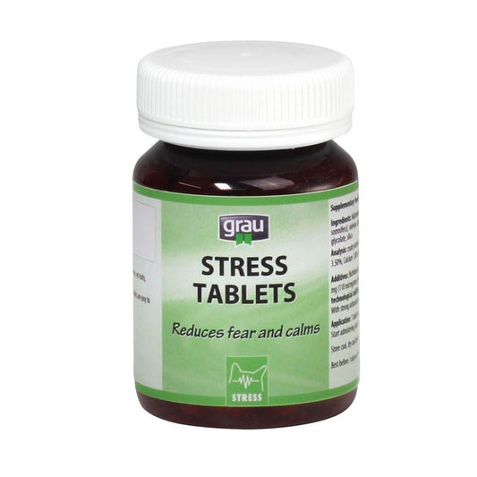 Grau Stress Tablets Φυτικό Συμπλήρωμα για Στρες, Κροτοφοβία Σκύλου 120tabs