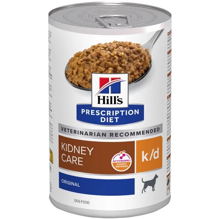 Hill's Prescription Diet k/d Kidney Care Υγρή Τροφή για Σκύλους με Κοτόπουλο Κονσέρβα 370γρ