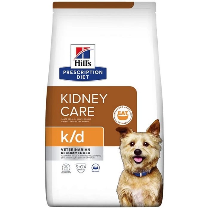 Hill's Prescription Diet k/d Kidney Care για Σκύλους 1,5kg (1,2kg +300gr Δώρο)