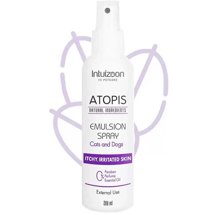 Intuizoon Atopis Spray Γαλάκτωμα Αντιμετώπισης Φαγούρας, Ερεθισμού Δέρματος Σκύλου, Γάτας 200ml