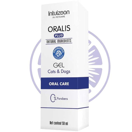 Intuizoon Oralis Plus Οδοντικό Τζελ Για Την Καθημερινή Στοματική Υγιεινή Σκύλου, Γάτας 50ml