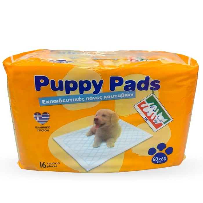 Madpet Πάνες Υγιεινής για Κουτάβια, Ηλικιωμένους Σκύλους 60χ60εκ (16τμχ)