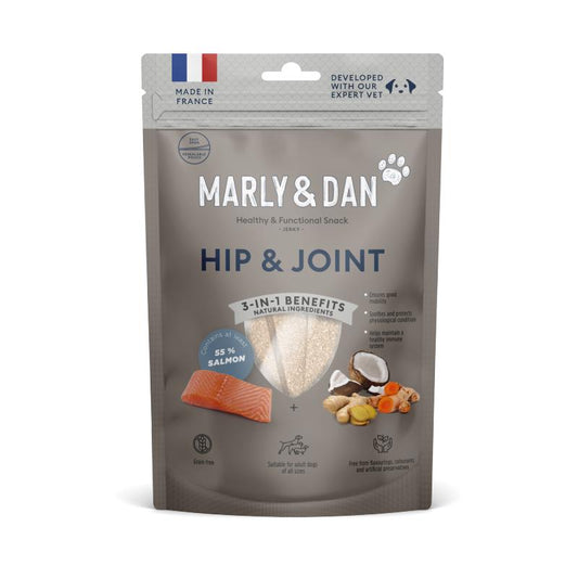 Marly & Dan Hip & Joint Functional Snack Αποξηραμένη Λιχουδιά Σκύλου με Σολομό 80γρ