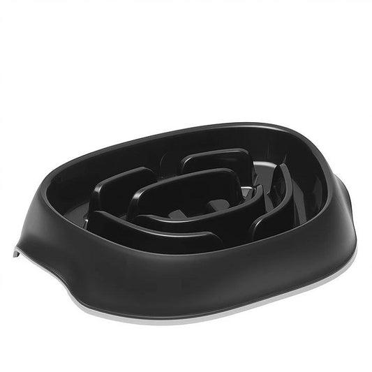 Moderna Slomo Μπωλ Αργού Ταΐσματος Σκύλου Μαύρο 950ml