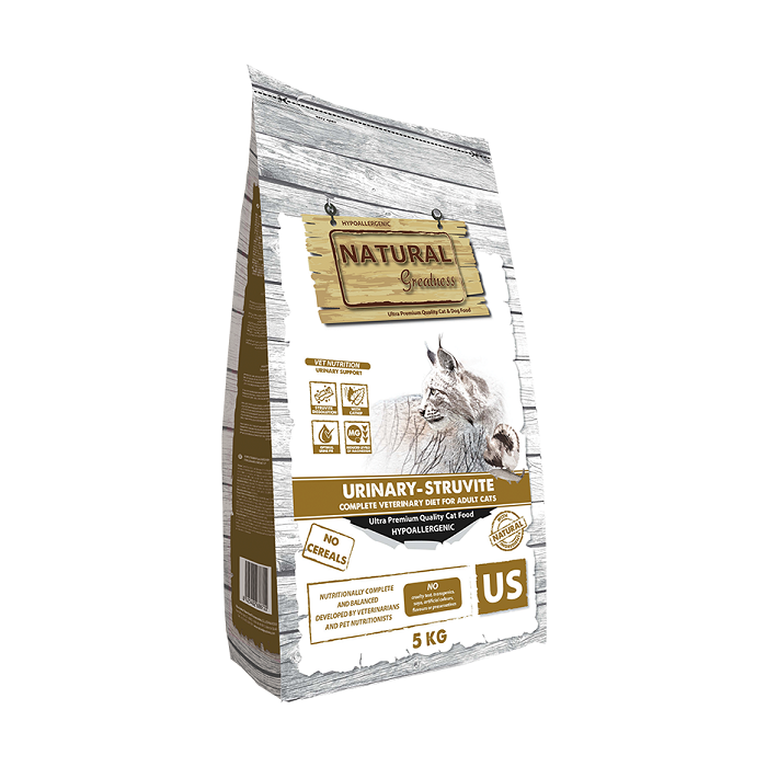 Natural Greatness Urinary Struvite Υποαλλεργική Χωρίς Σιτηρά Κλινική Ξηρά Τροφή για Ουροποιητικό Γάτας 5kg
