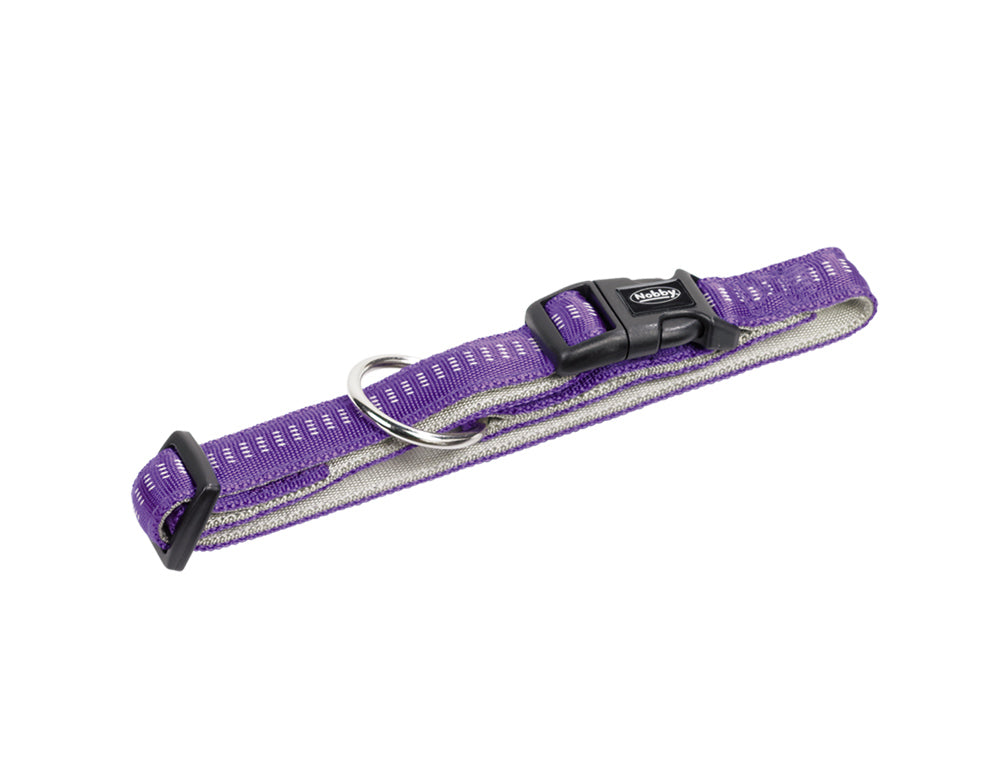 NOBBY SOFT GRIP ΡΥΘΜΙΖΟΜΕΝΟ ΝΑΥΛΟΝ ΠΕΡΙΛΑΙΜΙΟ ΣΚΥΛΟΥ ΜΩΒ SMALL 25-35cm/15mm