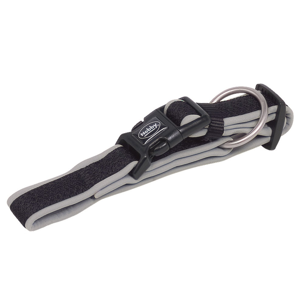 NOBBY MESH PRENO ΡΥΘΜΙΖΟΜΕΝΟ ΝΑΥΛΟΝ ΠΕΡΙΛΑΙΜΙΟ ΣΚΥΛΟΥ ΓΚΡΙ XS 20-30cm/15-20mm