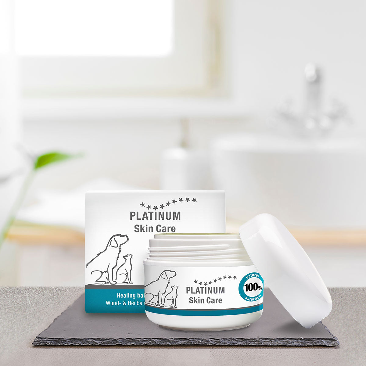 PLATINUM HEALING BALM ΑΛΟΙΦΗ ΒΑΛΣΑΜΟ ΓΙΑ ΠΛΗΓΕΣ ΣΚΥΛΟΥ, ΓΑΤΑΣ 40ml