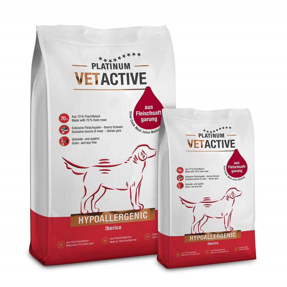 PLATINUM VETACTIVE Hypoallergenic Μαγειρευτή (FSG) Ξηρά Τροφή Σκύλου 5kg