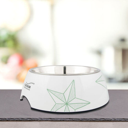 Platinum Αντιολισθητικό Μπωλ Μελαμίνης για Φαγητό, Νερό Σκύλου 350ml