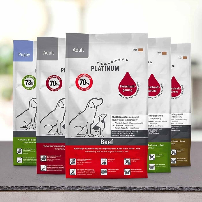 PLATINUM ADULT Trio Συνδυασμός Γεύσεων Αρνί, Ιβηρικό Χοιρινό & Κοτόπουλο - 15kg (3 x 5 kg)