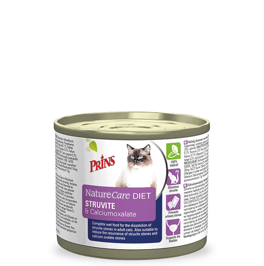 Prins Naturecare Diet Struvite, Calcium Oxalate Κλινική Υγρή Τροφή Γάτας με Πέτρες σε Ουροποιητικό 200γρ