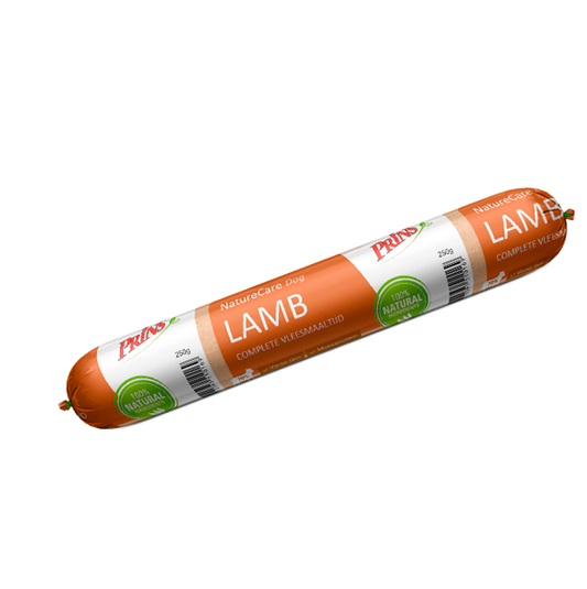 Prins Naturecare Lamb Λιχουδιά Σαλάμι Σκύλου με 70% Φρέσκο Αρνί 250γρ