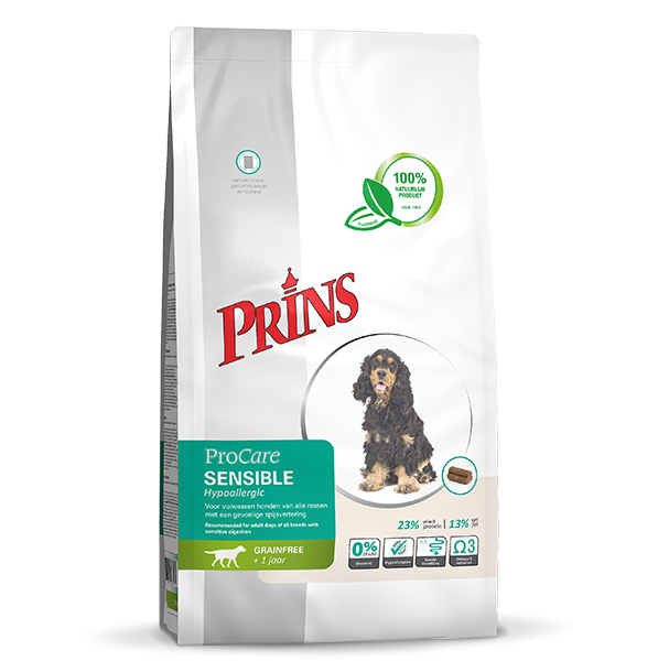 Prins Procare Grain Free Sensible Ψυχρής Έκθλιψης Ξηρά Τροφή Σκύλου 20kg