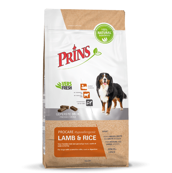 Prins Procare Adult Lamb Hypoallergic Ψυχρής Έκθλιψης Ξηρά Τροφή Σκύλου 12kg