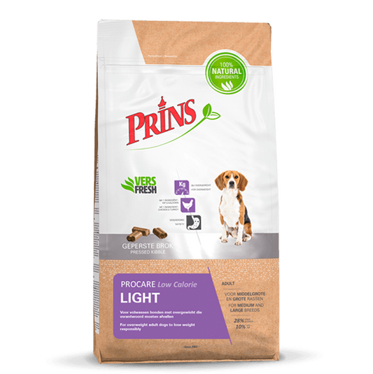 Prins Procare Low Calorie Light Ψυχρής Έκθλιψης Ξηρά Τροφή Σκύλου 7.5kg