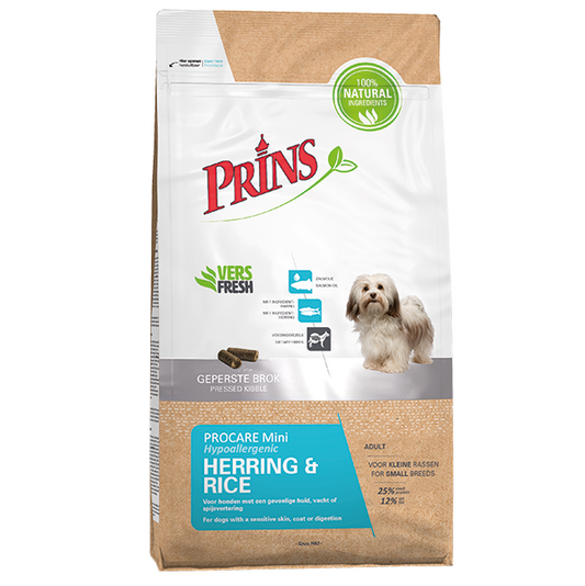 Prins Procare Mini Adult Herring Υποαλλ. Ψυχρής Έκθλιψης Ξηρά Τροφή Σκύλου 3kg