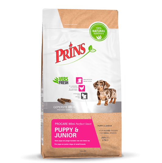 Prins Procare Mini Puppy Ψυχρής Έκθλιψης Ξηρά Τροφή Σκύλου 3kg