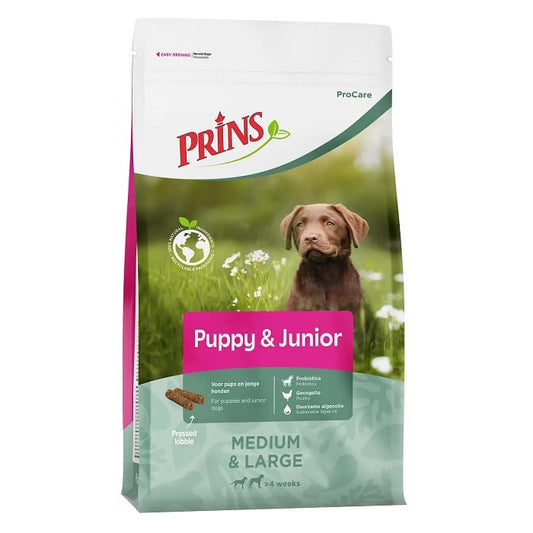 Prins Procare Puppy & Junior Ψυχρής Έκθλιψης Ξηρά Τροφή για Κουτάβια 3kg