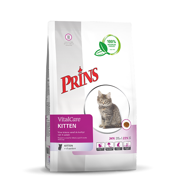 Prins Vitalcare Kitten Ξηρά Τροφή για Γατάκια, Έγκυες 1.5kg