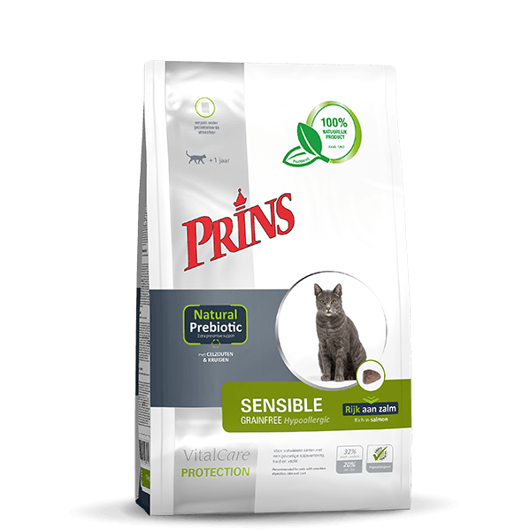 Prins Vitalcare Protection Sensible Grain Free Ξηρά Τροφή για Ενήλικες Γάτες 1.5kg