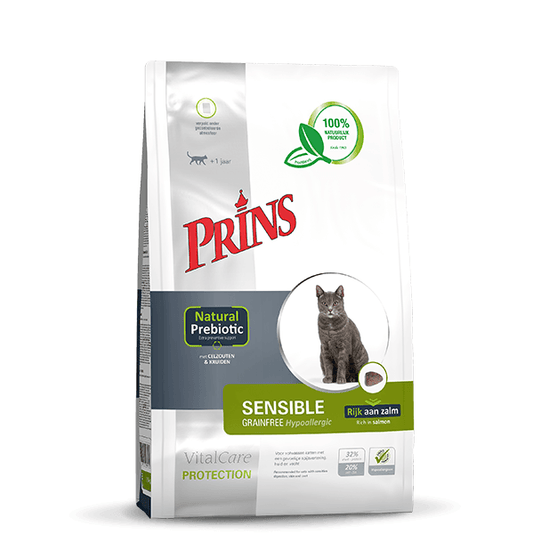 Prins Vitalcare Protection Sensible Grain Free Ξηρά Τροφή για Ενήλικες Γάτες 1.5kg