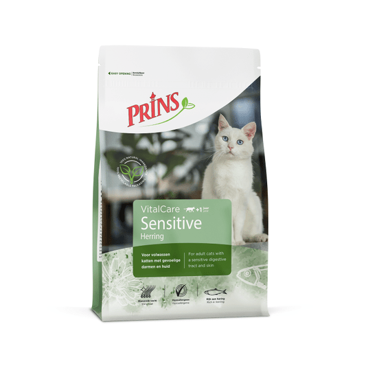 Prins Vitalcare Sensitive Herring Υποαλλεργική Ξηρά Τροφή για Ενήλικες Γάτες 4kg